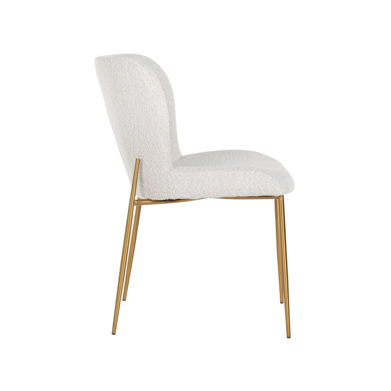 Odessa Upholstered Dining Chair, White