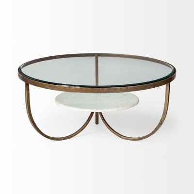 Table basse à 3 pieds avec rangement
