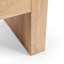 Solid Wood Sled End Table-127791886