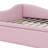 Upholstered Linen Daybed with Trundle Bed-1014872334