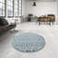 Tapis de zone bleu contemporain-1644341344
