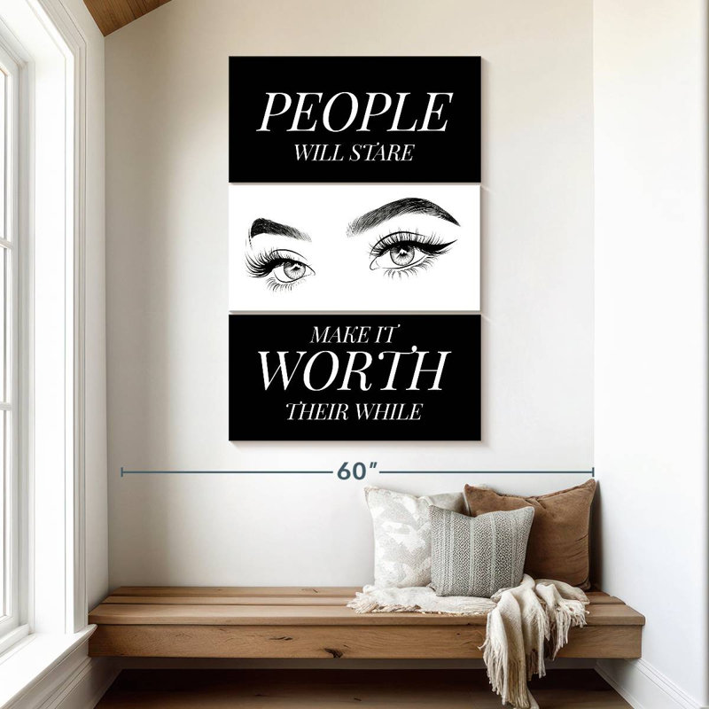 «Tergel People Will Stare», H 50 po x l 32 po