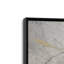 30 "x 20" Gilded Whispers, ensemble de 3 impressions sur toile dans un cadre en chrome poli-99068640-99068643