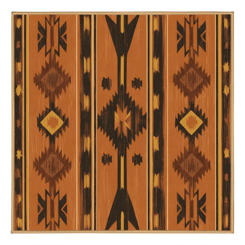 Echoing Ridge Rug, Square 4'