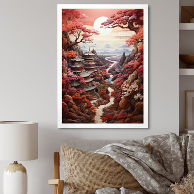 Labrieville Asian Art Emperors Courtyard - reproduction d'art sur toile