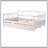 Full Size Daybed Wood Bed With Twin Trundle, Space-Saving And Multi-Functional Design For Modern Living-1677659791