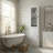 Joshula Bathroom Storage Cabinet White Linen Cabinet