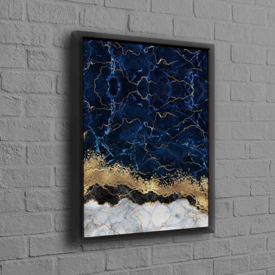 Art abstrait en marbre sur toile de coton avec des accents de luxe modernes parfaits pour rehausser votre design intérieur élégant et élégant