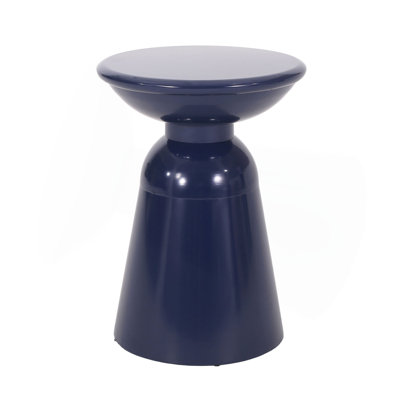 Outdoor Metal End Table -Large