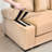154.6" Oversized L-Shaped Corduroy Upholstered Sectional-982612595