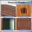 6 Ft. W X 6 Ft. D Metal Storage Shed Appealing Horizontal Siding  In Woodgrain With Coffee Trim To Complement