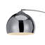 Bonita Arquer 66.93" Arc Floor Lamp, Faux Black Marble Base and Black Bell Shade-20363677