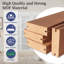 Ensemble de porte coulissante préfinie en bois manufacturé 80 ou 3 panneaux avec quincaillerie-116795037