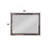 Dark Cherry Finish Mirror