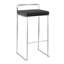Tabouret de bar contemporain en métal avec coussin - ensemble de 3-1186253777-1186253807
