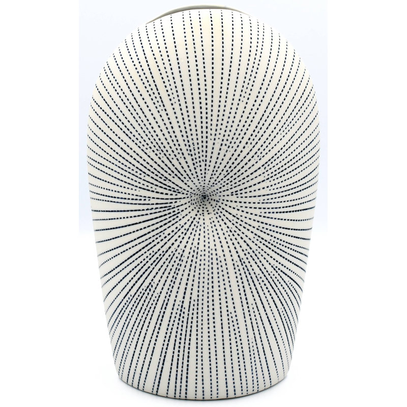 Vase de table Avita, H 5,3 po x l 3,2 po x P 2,4 po, Bleu