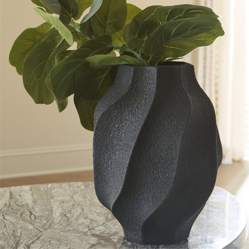 Vase Judworth, H 12 po x l 10 po x P 10 po