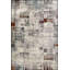 Tapis tissé à motif lavable traditionnel gris-1881613480