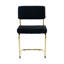 Upholstered Counter Stool with Metal Frame-94413542-94413543