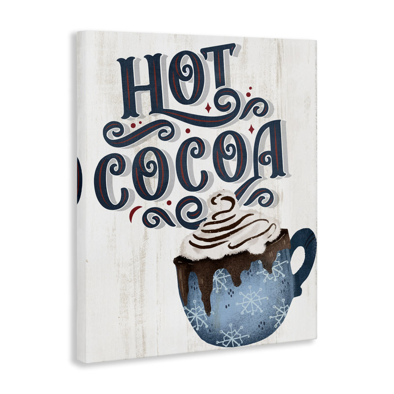 Toile de cacao chaud rustique chaud, design par Kim Allen, H 20 po x l 16 po