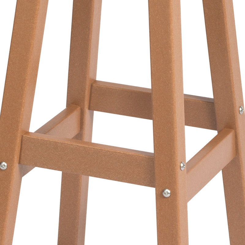 Tabouret d'extérieur Laguna, Brun clair, 29"