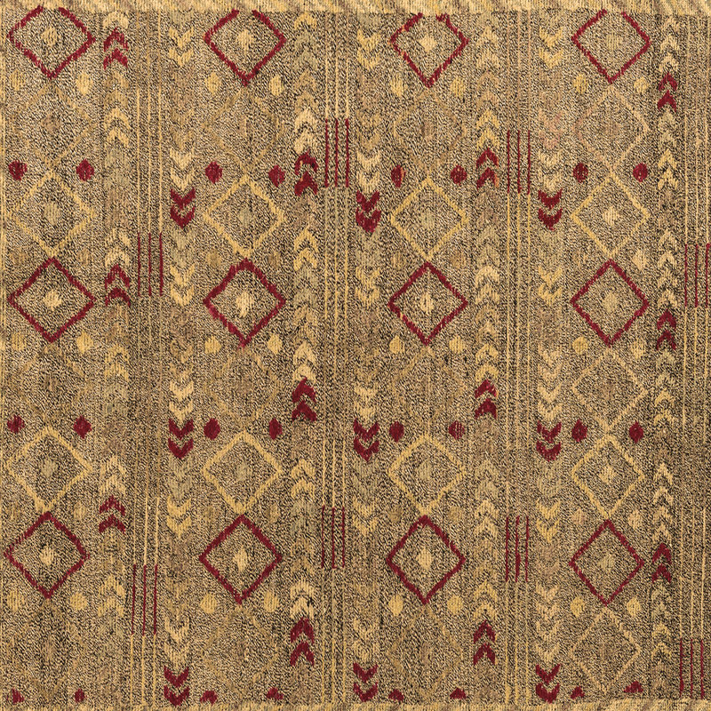 Moroccan Indoor Rug, Square 6'