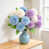 Purple,Blue,White