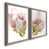 Toile avec cadre gris
