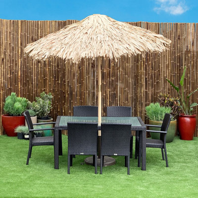 Parasol de marché de 8 pi Tiki