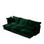 Canapé rembourré avec repose-pieds-966007538