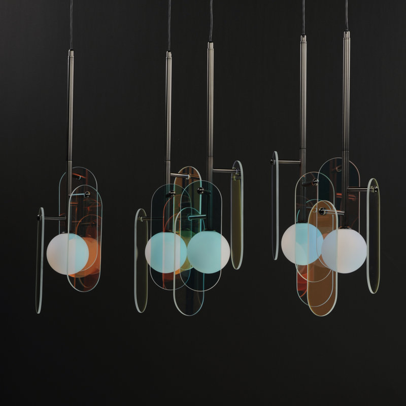 Megalith 5 - Light Pendant, Gunmetal