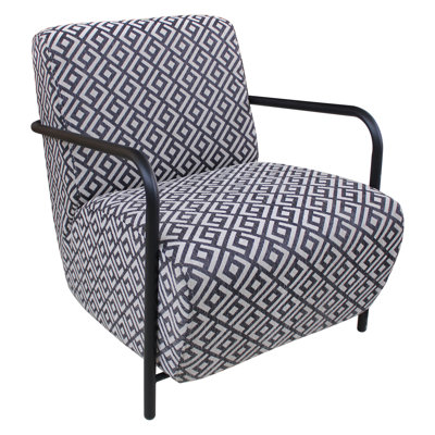 Fauteuil en velours de 29,5 po Kynnadee