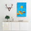 Falling Oranges - Wrapped Canvas Painting-56643252