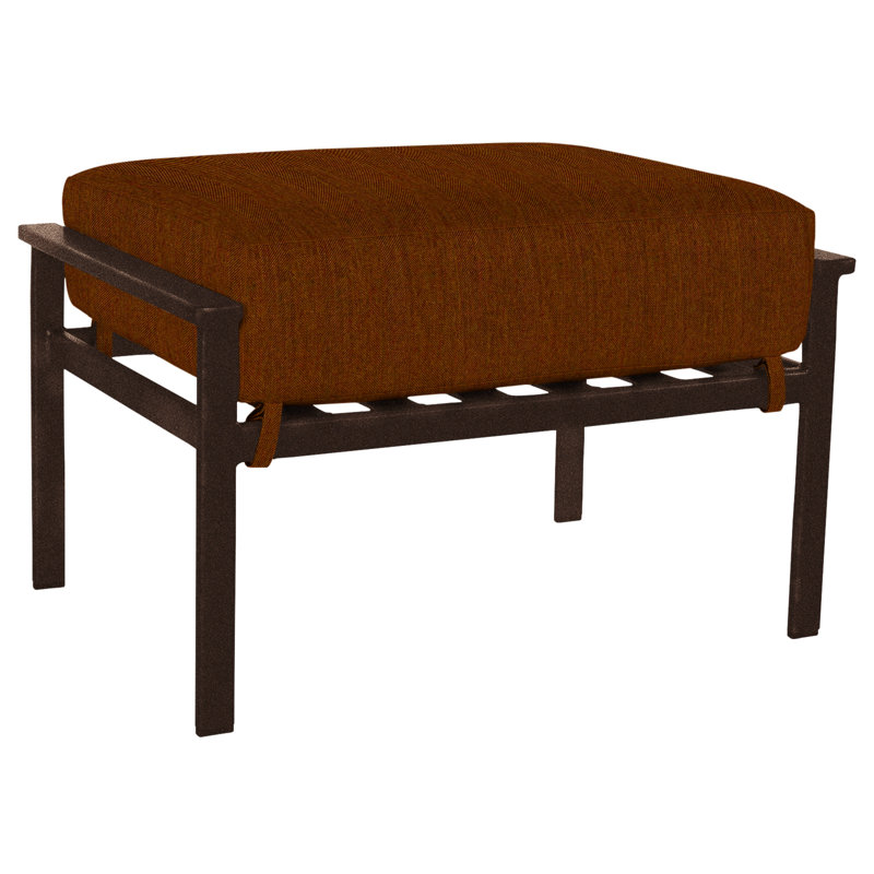 Marin Outdoor Ottoman, Copper Creek, Harris Stone