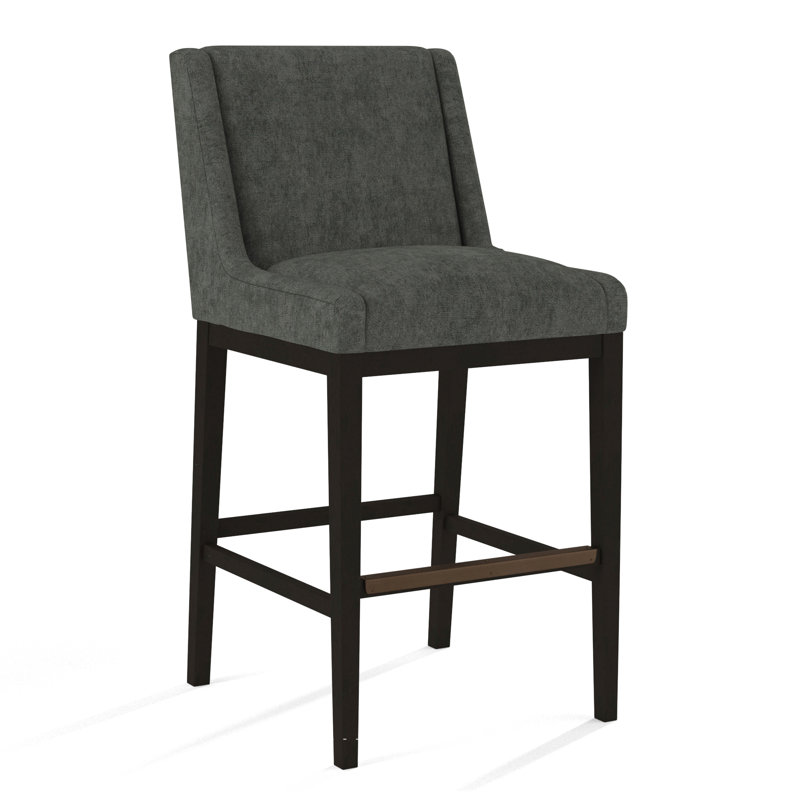 Upholstered Stool, 61606-88, Espresso