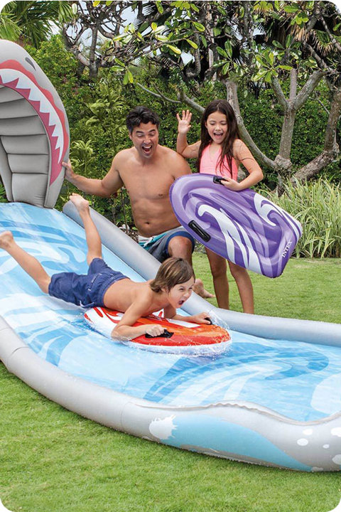 Slip, Slide, and Splash