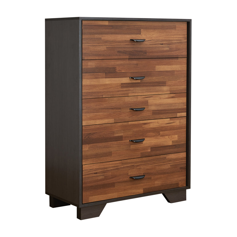 Muskego Dresser, Walnut/Espresso