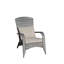 Chaise de patio avec coussins-218782784