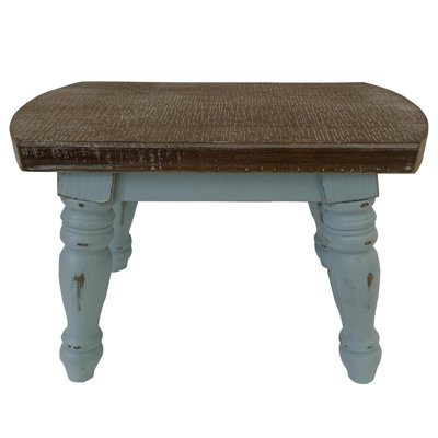 Farmhouse Wood Step Stool by Ophelia & Co.