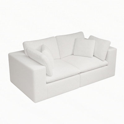 Modular Cloud Sectional Sofa No Assembly