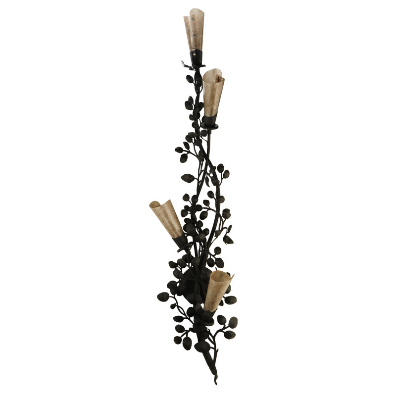 Vinca Vine 4 - Light Armed Sconce