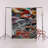 Multi-Colored Mixed Surrealist Eye Patterned Creative Modern Decorative Rug-1522433668