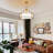 5 - Lights Dimmable Farmhouse Drum Chandelier with Metal Cage-1628686705