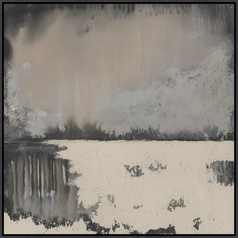 De l'autre bord, H 37,5 po x l 37,5 po