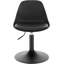 Silsby Swivel Upholstered Faux Leather Adjustable Height Bar Stool-553449422-553449423