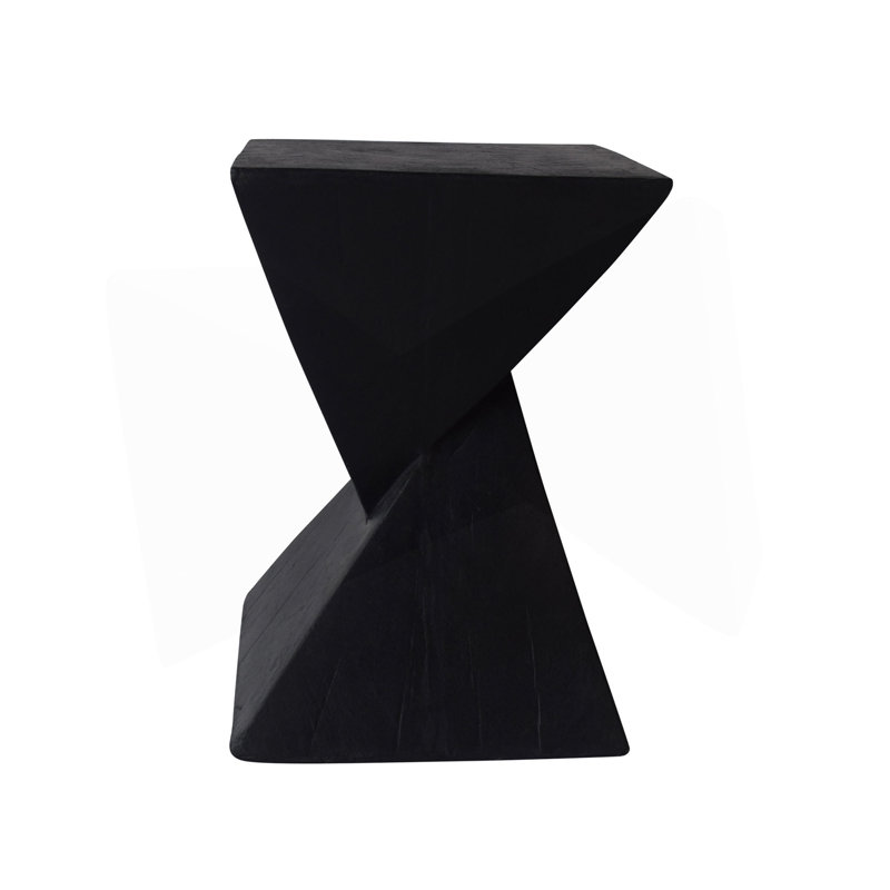 Modern Side Table – Stylish End Table Compatible With Living Room/ Bedroom/ Or Office/Versatile Home Furniture, Black