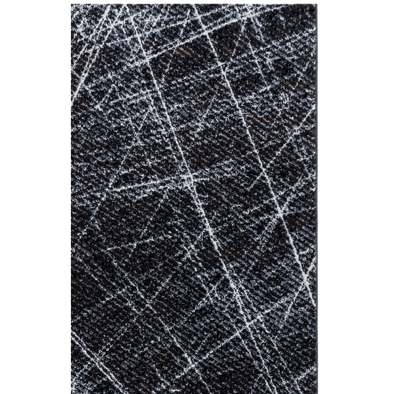 Mila 236 Performance Abstract Rug, Square 6'7"
