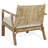 Elexa Banana Weaving Accent Chair
