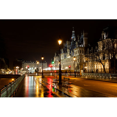 City Hall In Paris par Vvoevale - reproduction