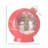 6" LED Ornament Snowman Water Globe